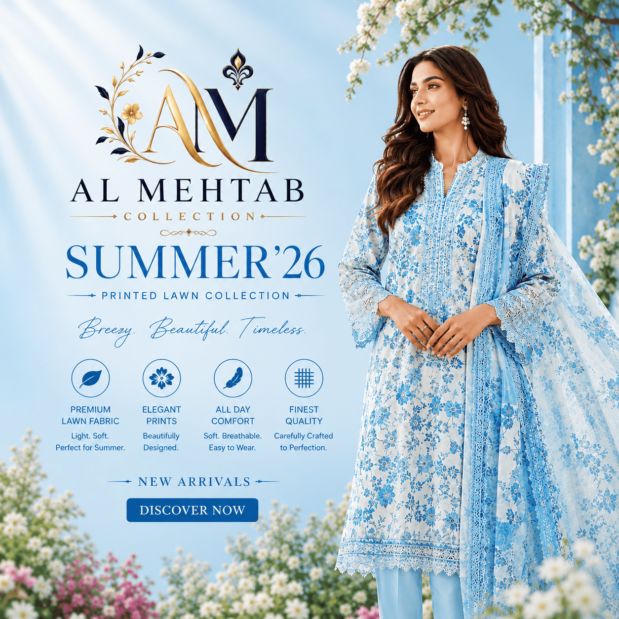Summer '26 - AL- Mehtab Collection 