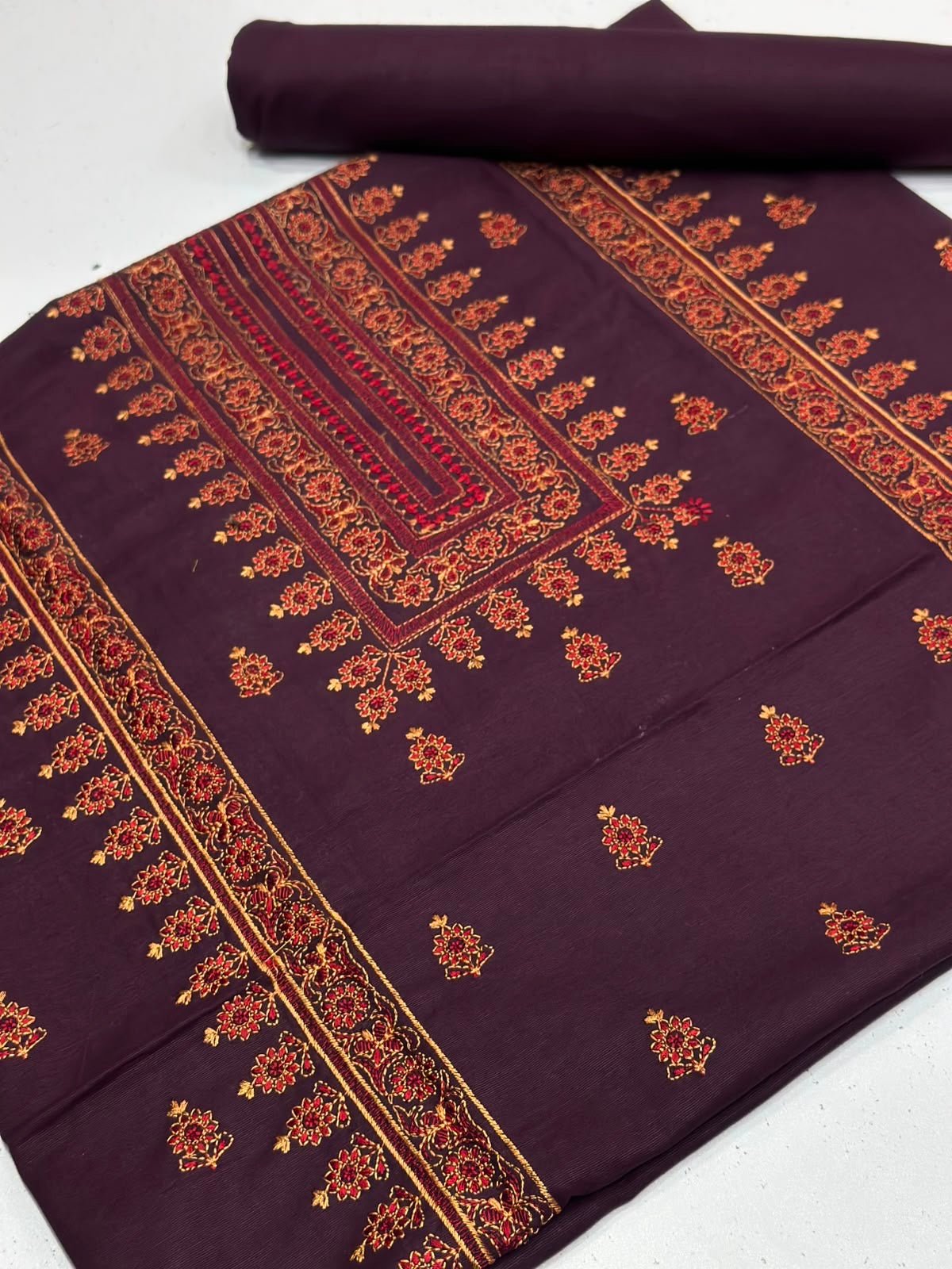 2PC KHADDAR - AL- Mehtab Collection