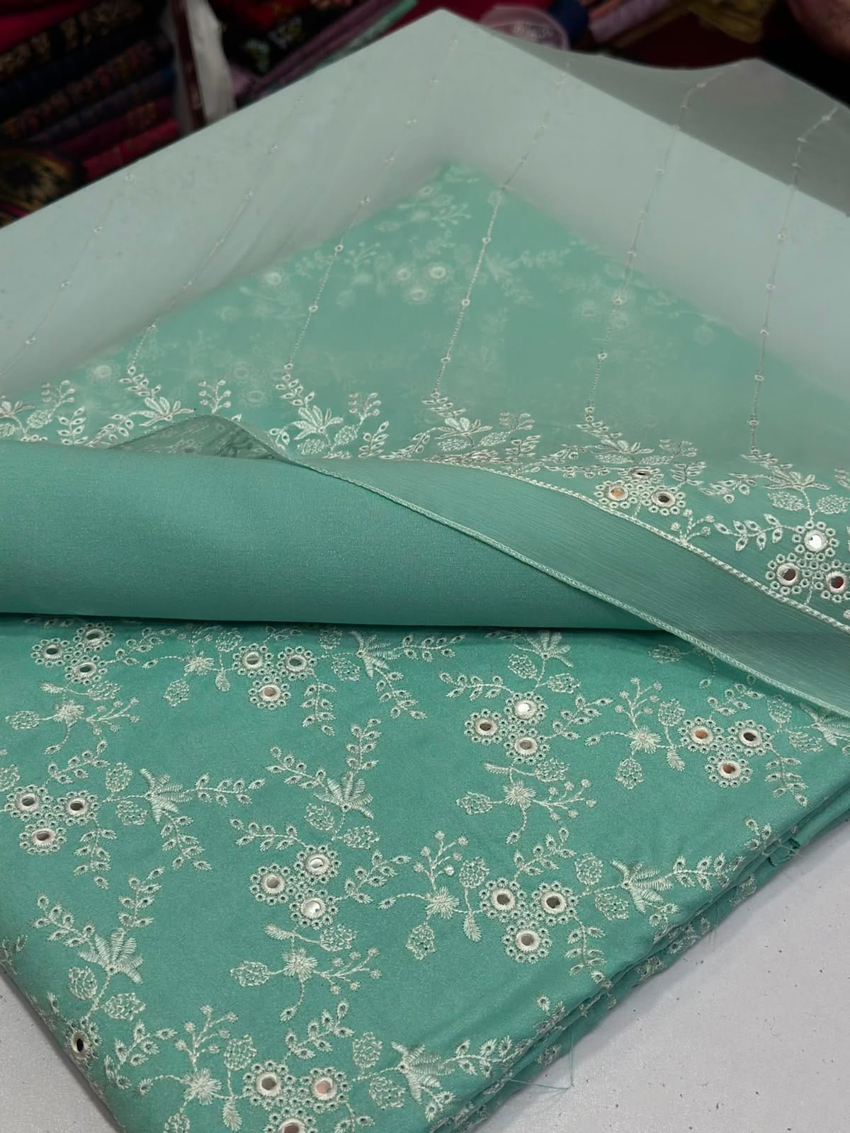 3PC KARANDI - AL- Mehtab Collection