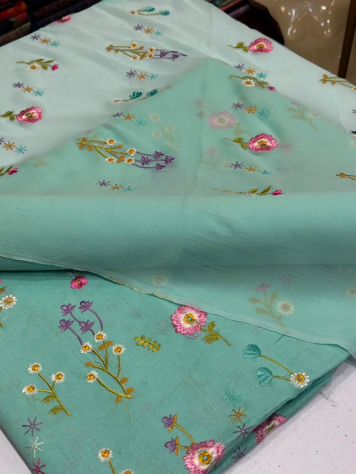3PC KARANDI - AL- Mehtab Collection